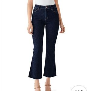 DL1961 Bridget cropped high rise boot cut